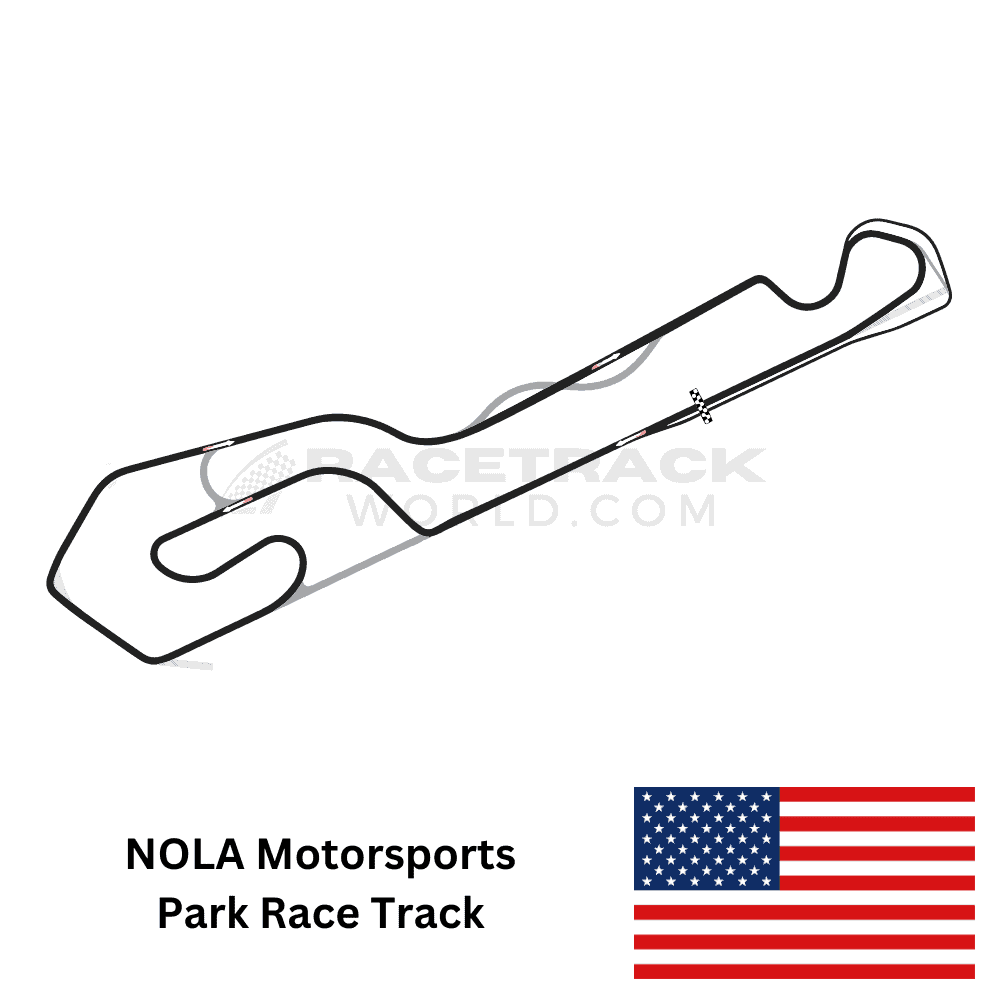 USA NOLA Motorsports Park Race Track