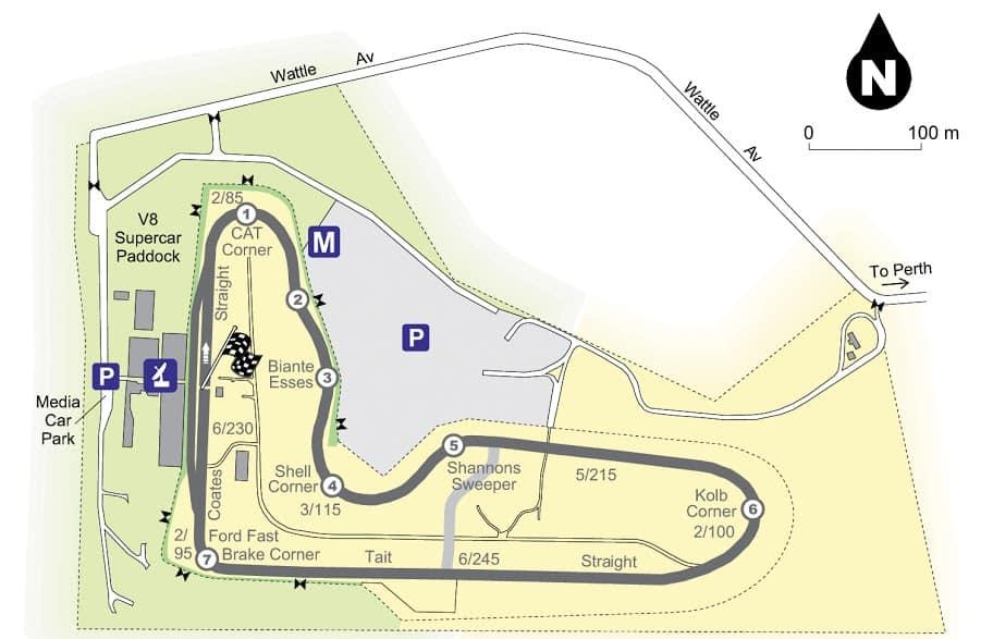 wannerro raceway map