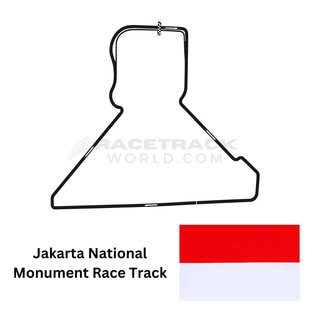 Indonesia Jakarta National Monument Race Track