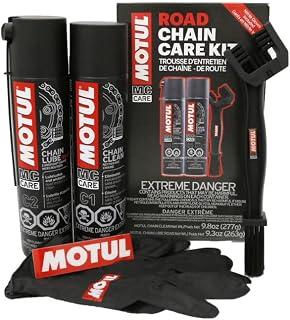 MOTUL 109767 Motorcycle Chain Clean Lube Kit