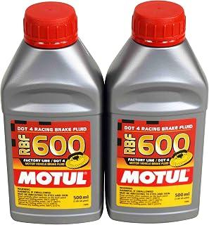 Motul RBF 600 DOT-4 Brake Fluid, 2 Pack