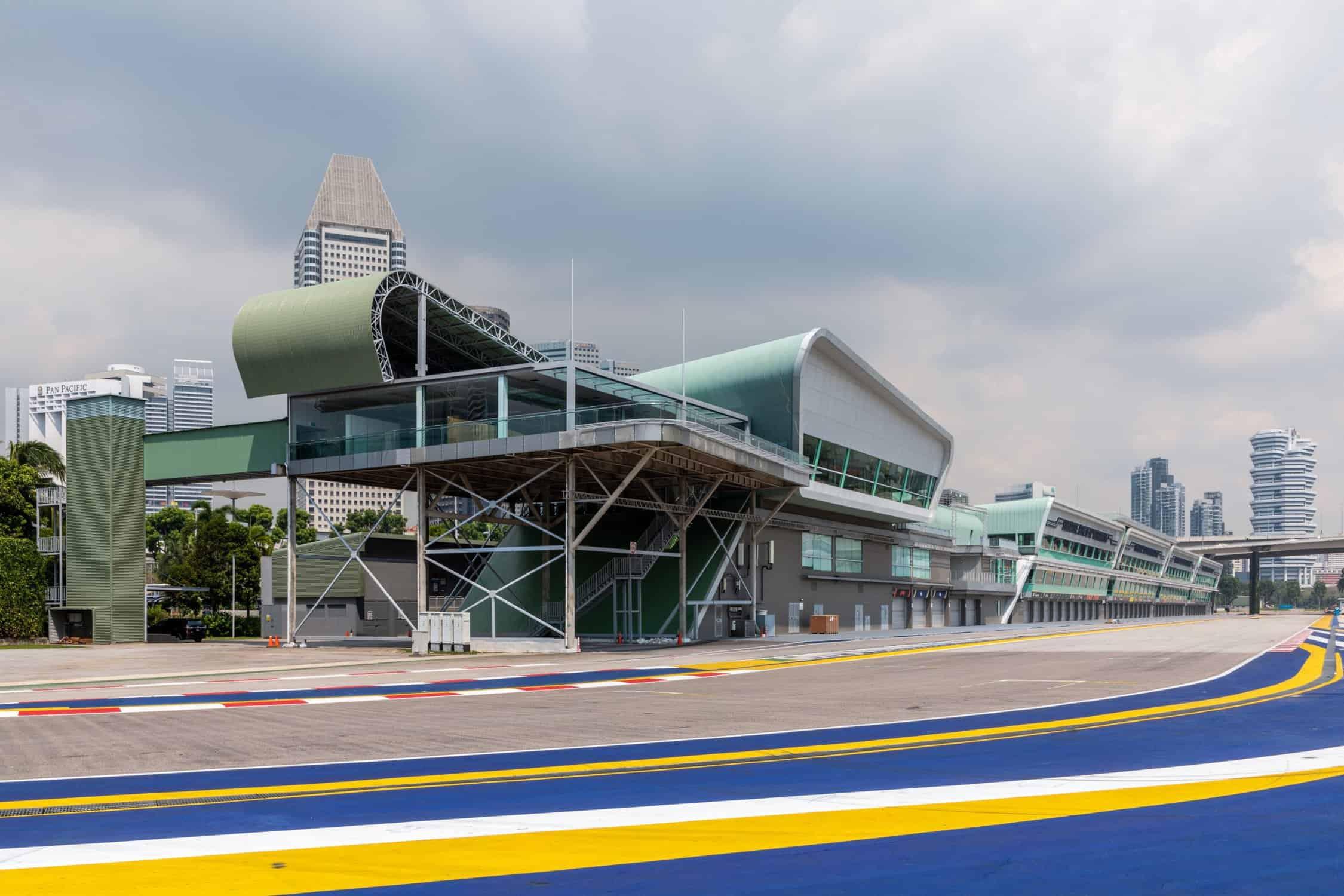Singapore (SG), Marina Bay Street Circuit, F1 Pit Building