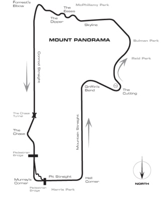 Bathurst-Mount-Panorama-Circuit-Map