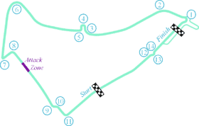 Bern-Street-Circuit-map