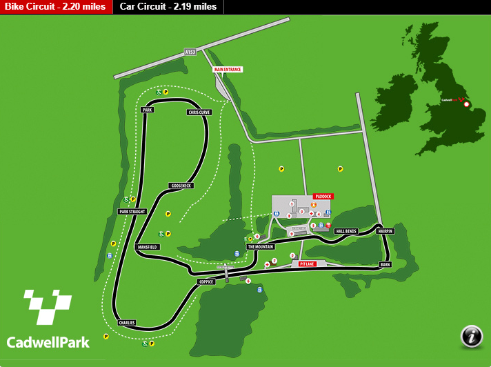 Cadwell-Park-Circuit-map