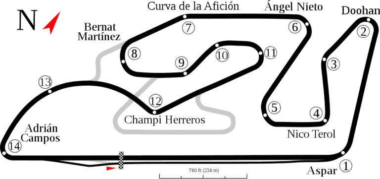 Circuit-Ricardo-Tormo-map