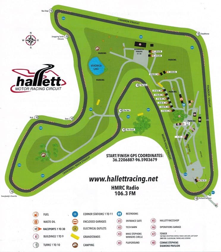 Hallett-Motor-Racing-Circuit-map